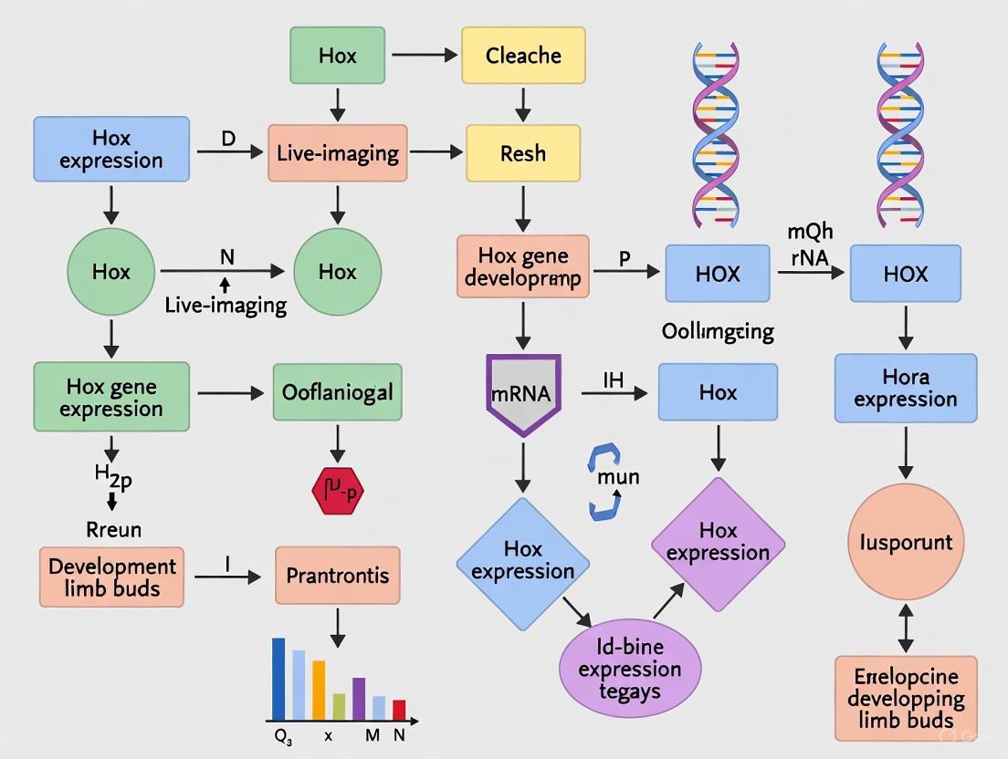 Live Imaging of Hox Genes in Limb Buds: Unveiling Patterning, Dynamics, and Therapeutic Potential