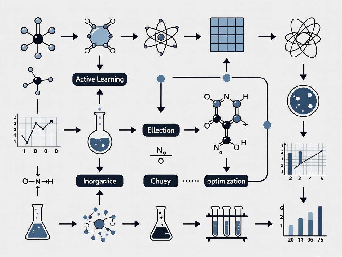 Active Learning in Chemistry Optimization: Accelerating Discovery from Molecules to Materials