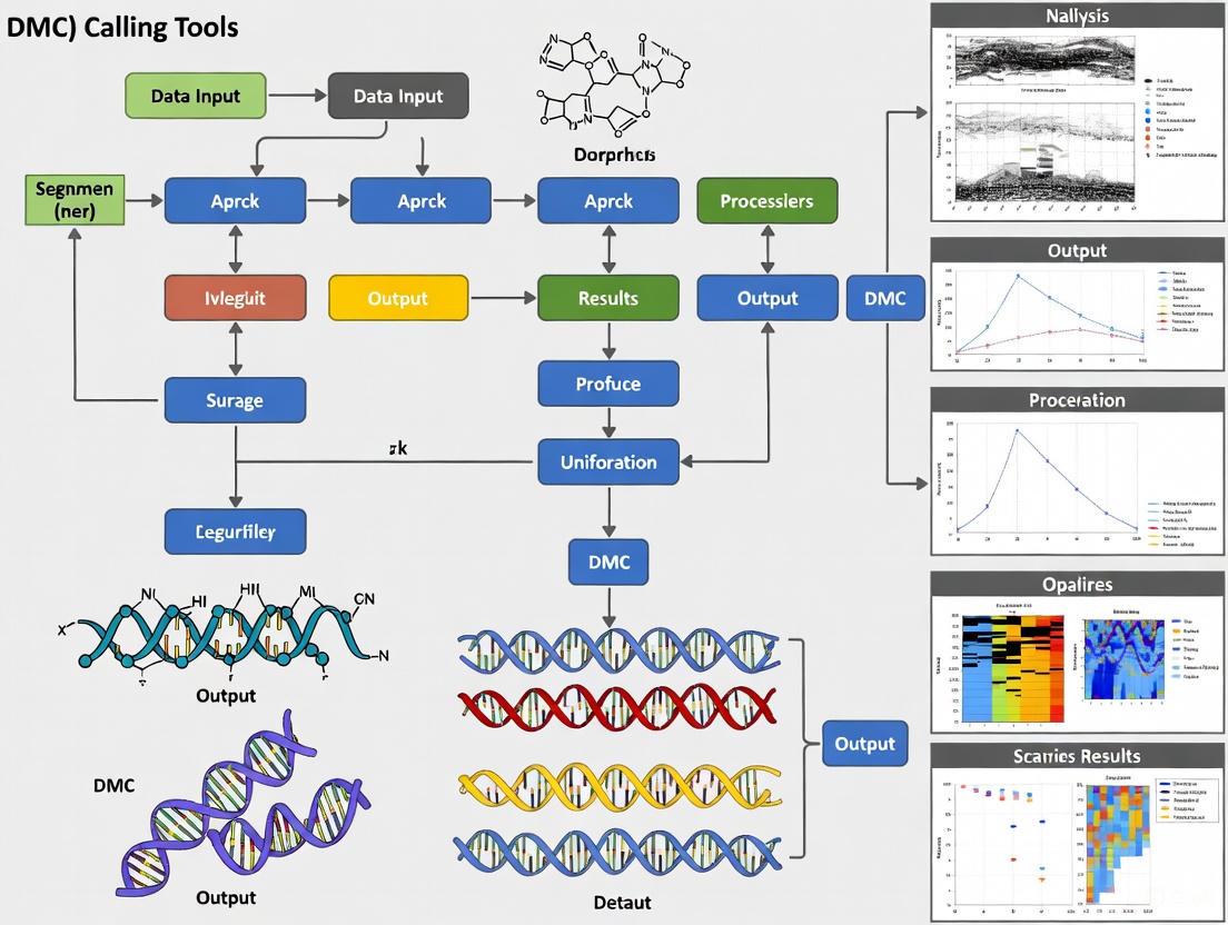 A Comprehensive Guide to Differentially Methylated Cytosine (DMC) Calling Tools: Benchmarking, Application, and Best Practices