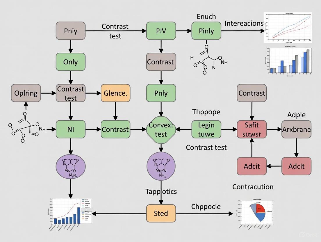 Contrast Tests for Genetic Interactions: A Comprehensive Guide to Methods, Applications, and Best Practices