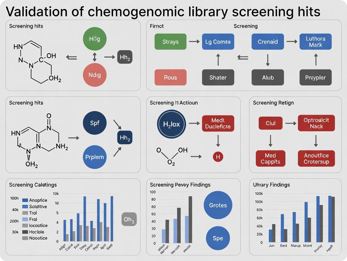 Validating Chemogenomic Library Screening Hits: Strategies for Target Deconvolution and Hit Confirmation in Modern Drug Discovery