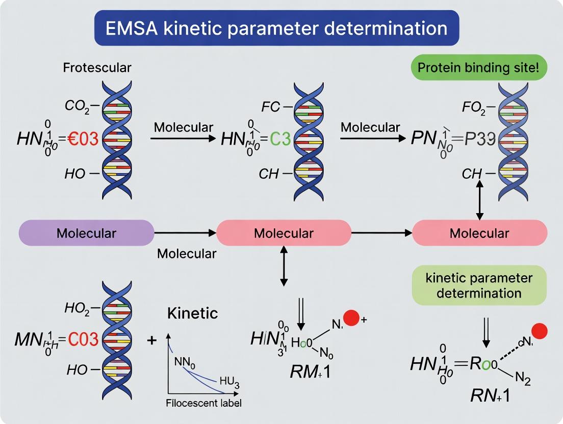 Mastering EMSA: A Comprehensive Guide to Quantitative Kinetic Parameter Analysis in Drug Discovery