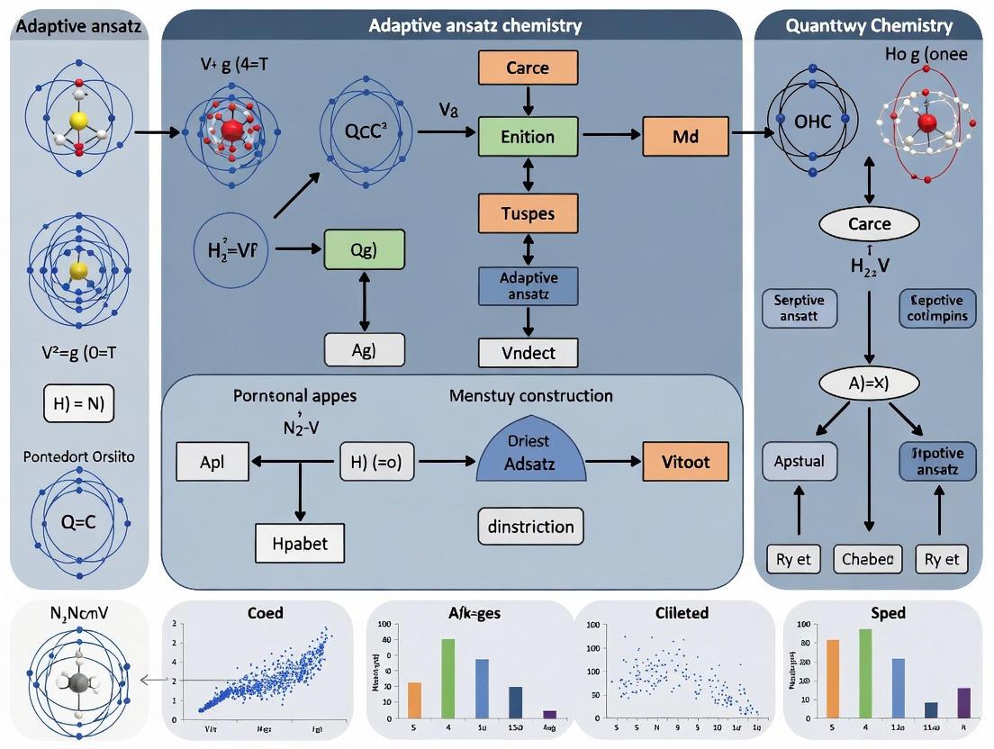 Adaptive Ansatz Construction: A Guide to Dynamic Quantum Algorithms for Drug Discovery
