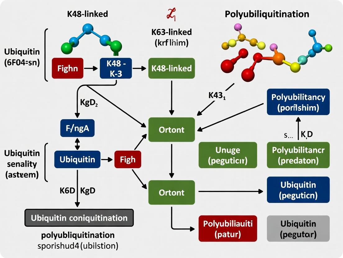 K48 vs K63 Polyubiquitination: Decoding the Functional Dichotomy in Cell Signaling, Disease, and Drug Discovery