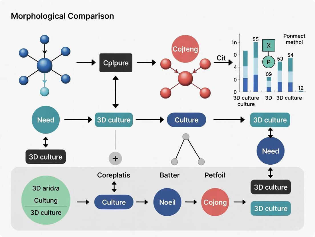 Morphological Comparison of 3D Cell Culture Methods: From Spheroids to Organoids