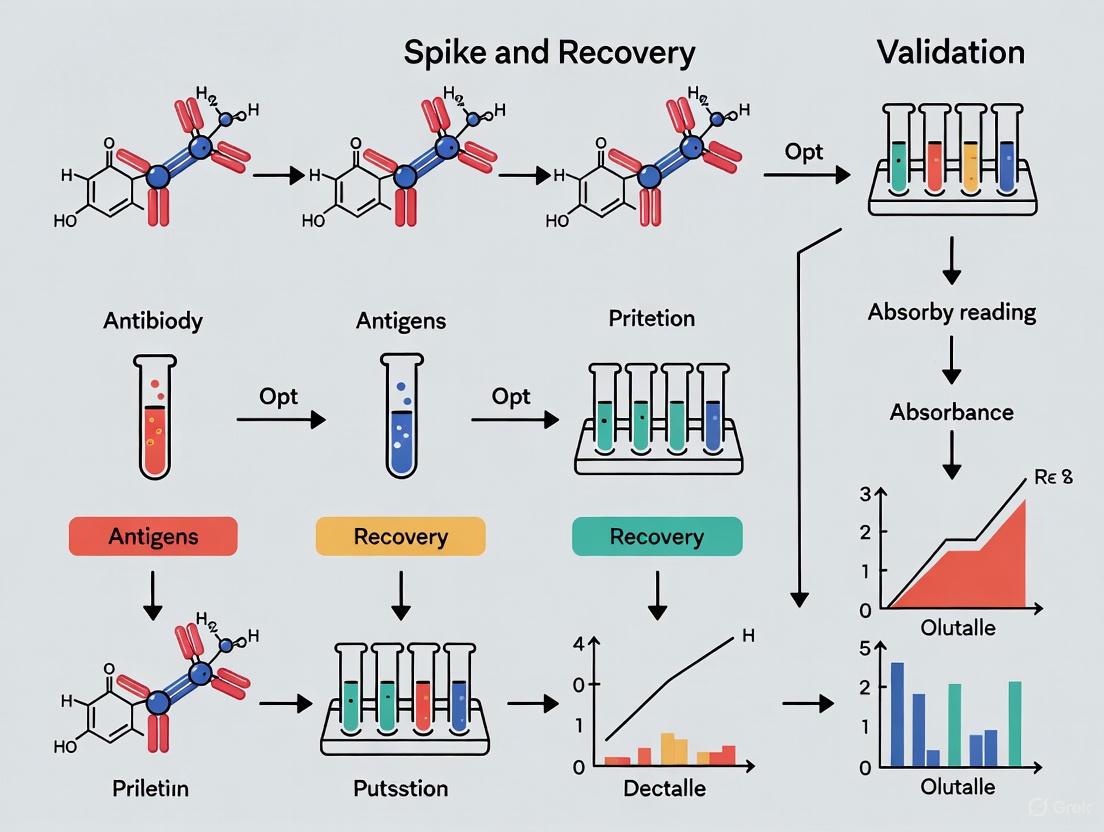 Spike and Recovery Experiments for ELISA Validation: A Complete Guide to Principles, Methods, and Troubleshooting