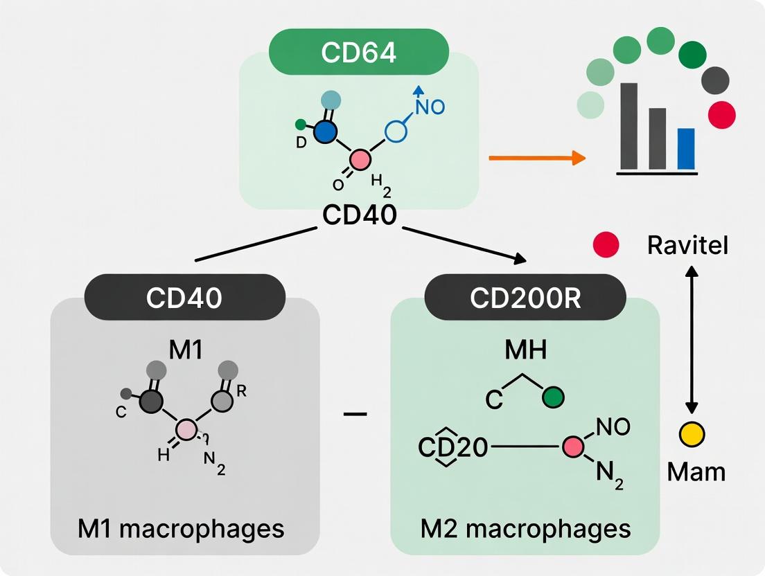 Decoding Macrophage Polarization: A Flow Cytometry Guide to M1/M2 Markers CD64, CD40 & CD200R