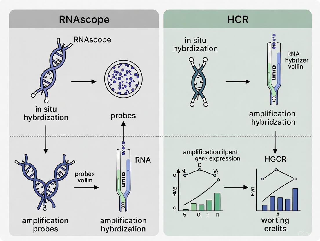 RNAscope vs. HCR: A Strategic Guide to Choosing the Right In Situ Hybridization Method