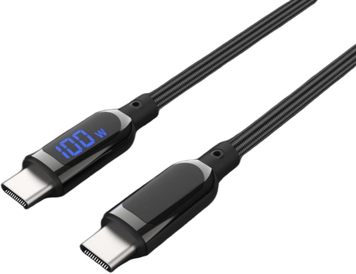 B2B Smart USB-C Cable with LCD Display - Wholesale USB Cable from China Factory