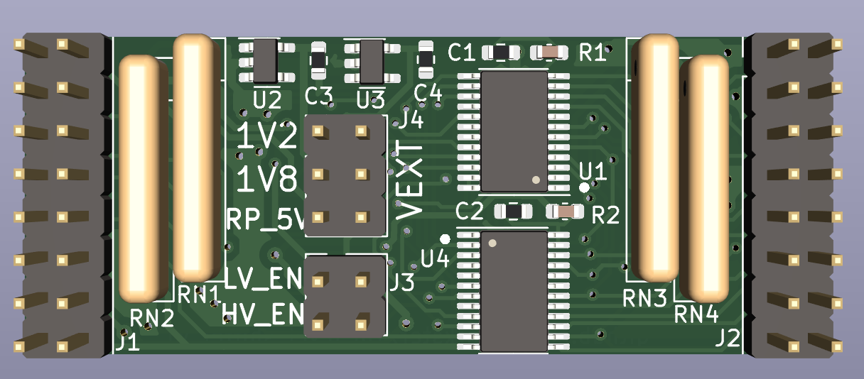 Rpi level shifter v1, from the project README