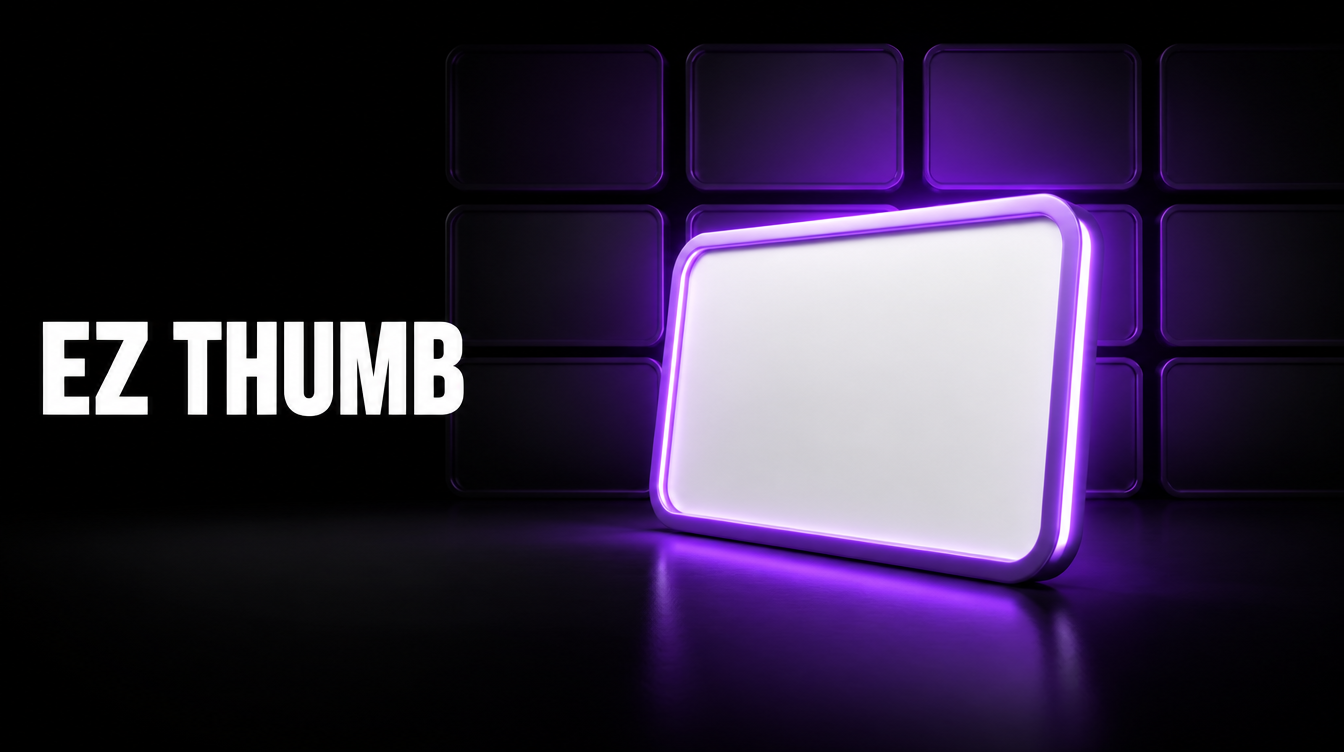 EZ Thumb - YouTube thumbnail and title packaging for Claude Code