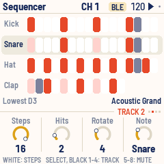 The Sequencer page