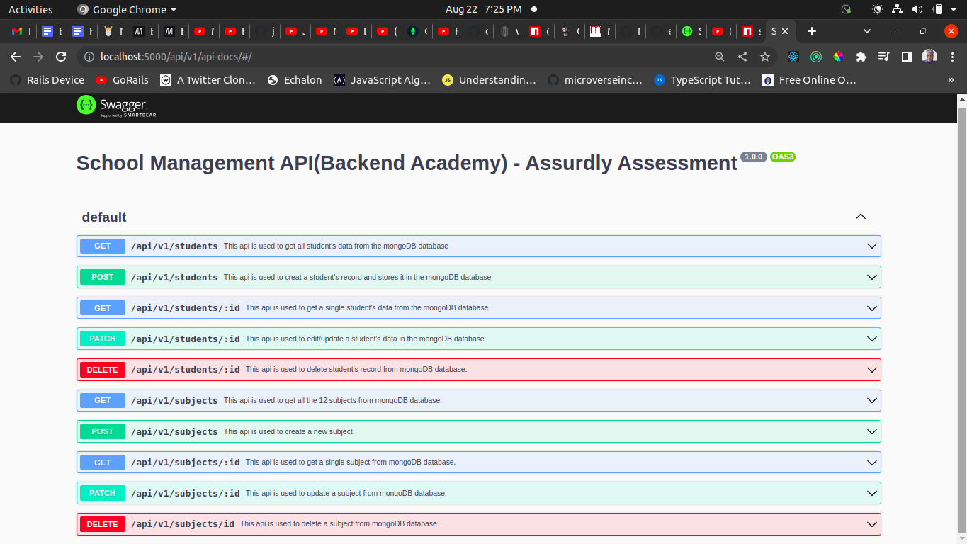 API Documentation