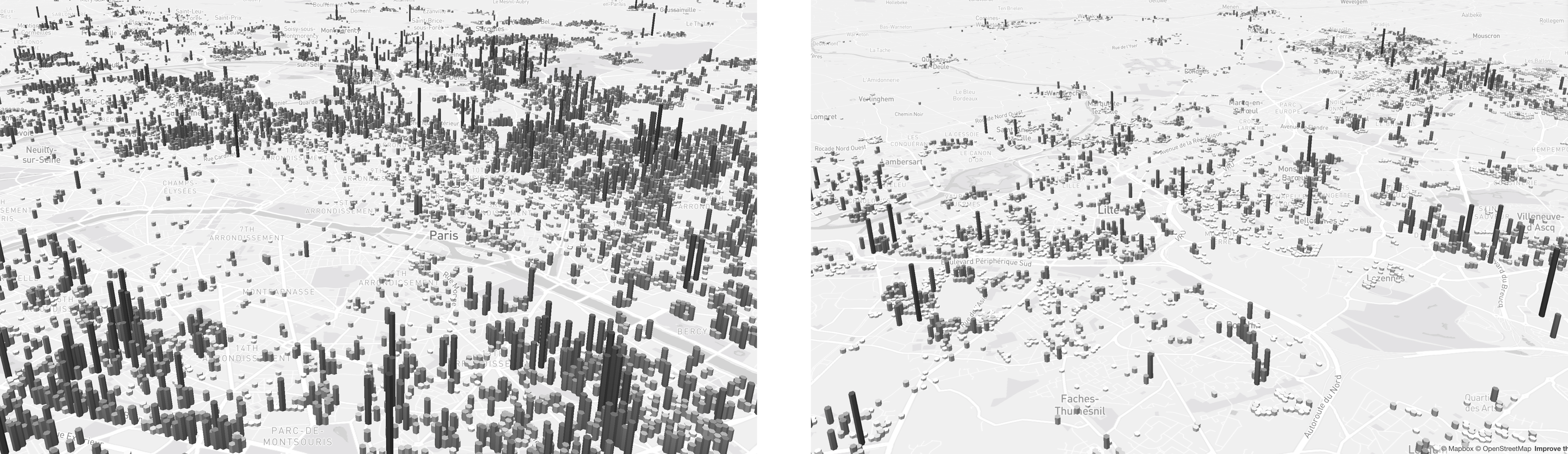 Visualisation des surfaces contenues dans le RPLS