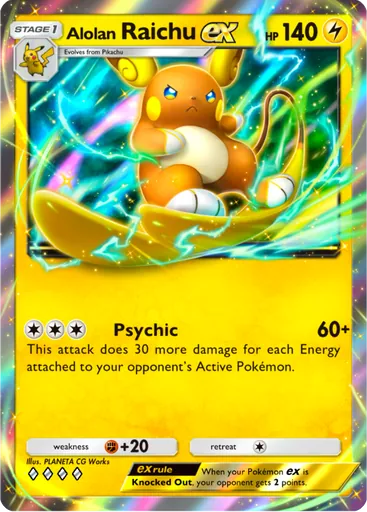 Alolan Raichu ex