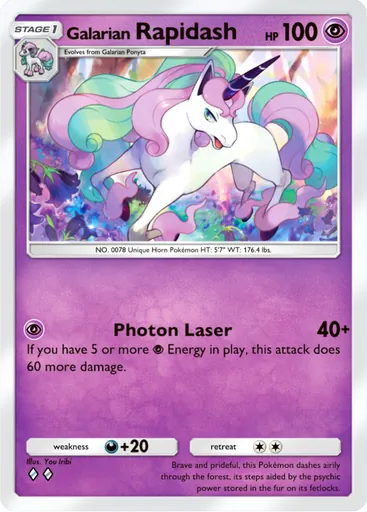 Galarian Rapidash