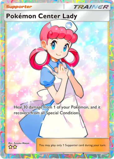 Pokémon Center Lady