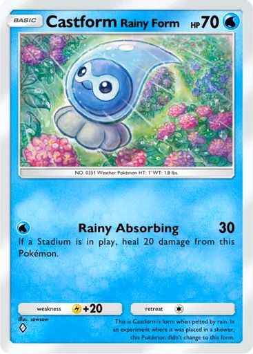 Castform Rainy Form