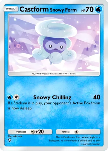 Castform Snowy Form