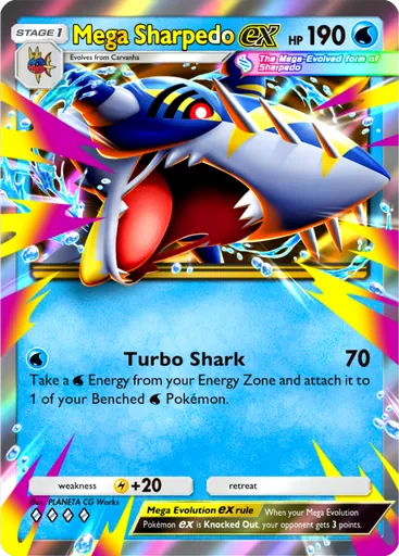 Mega Sharpedo ex