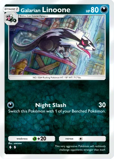 Galarian Linoone