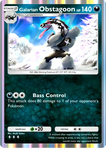 Galarian Obstagoon