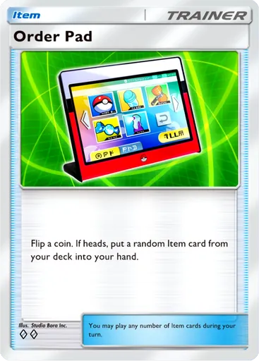 Order Pad
