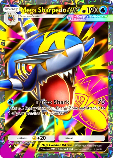 Mega Sharpedo ex