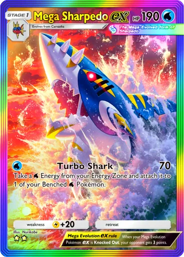 Mega Sharpedo ex