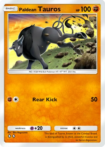 Paldean Tauros