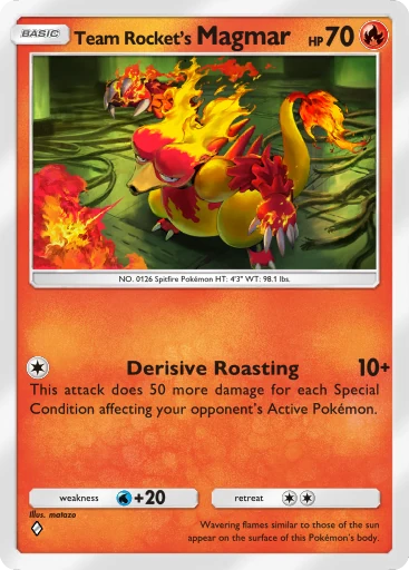 Team Rocket's Magmar