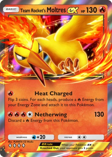 Team Rocket's Moltres ex