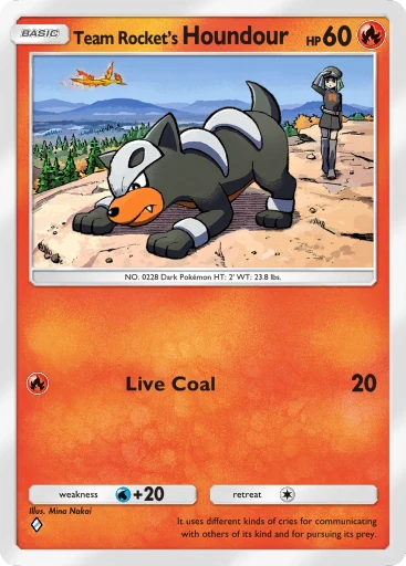 Team Rocket's Houndour