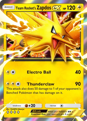 Team Rocket's Zapdos ex