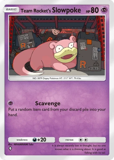 Team Rocket's Slowpoke
