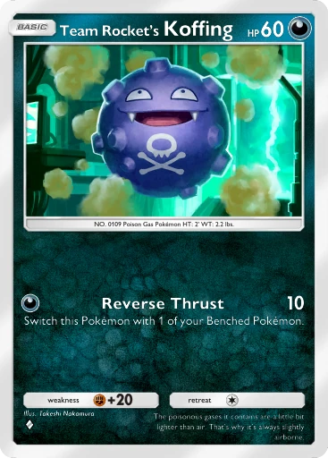 Team Rocket's Koffing