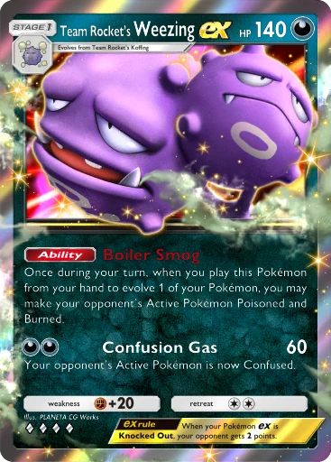 Team Rocket's Weezing ex