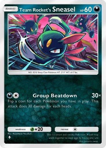 Team Rocket's Sneasel