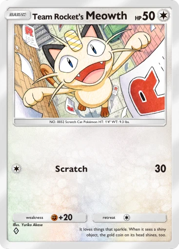 Team Rocket's Meowth