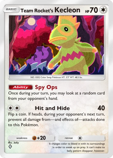 Team Rocket's Kecleon