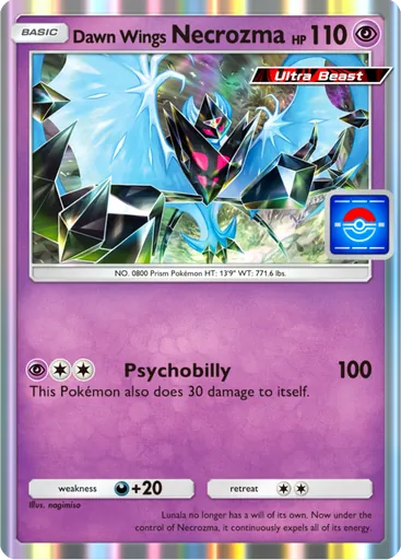 Dawn Wings Necrozma