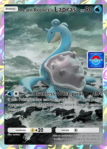 Team Rocket's Lapras