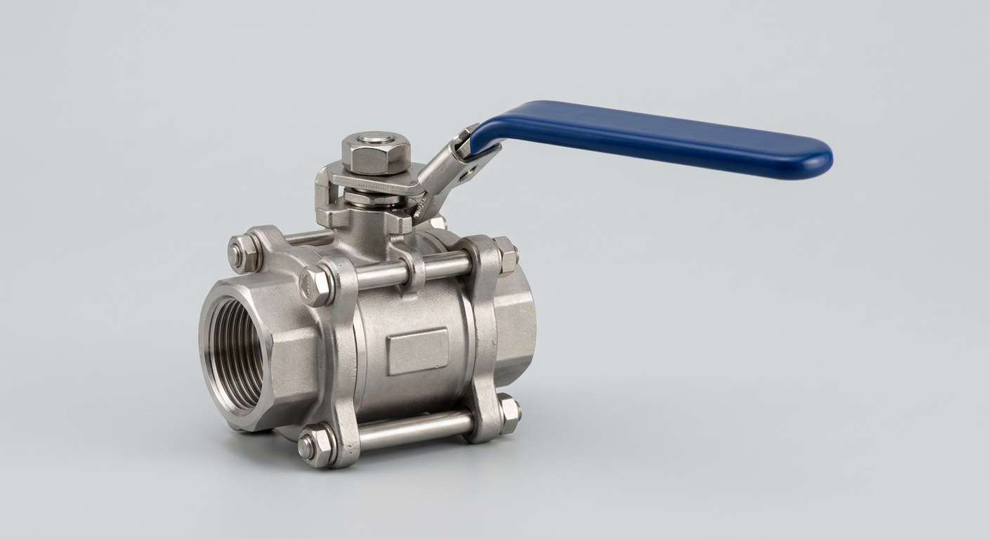 Stainless steel ball valve (demo product image)