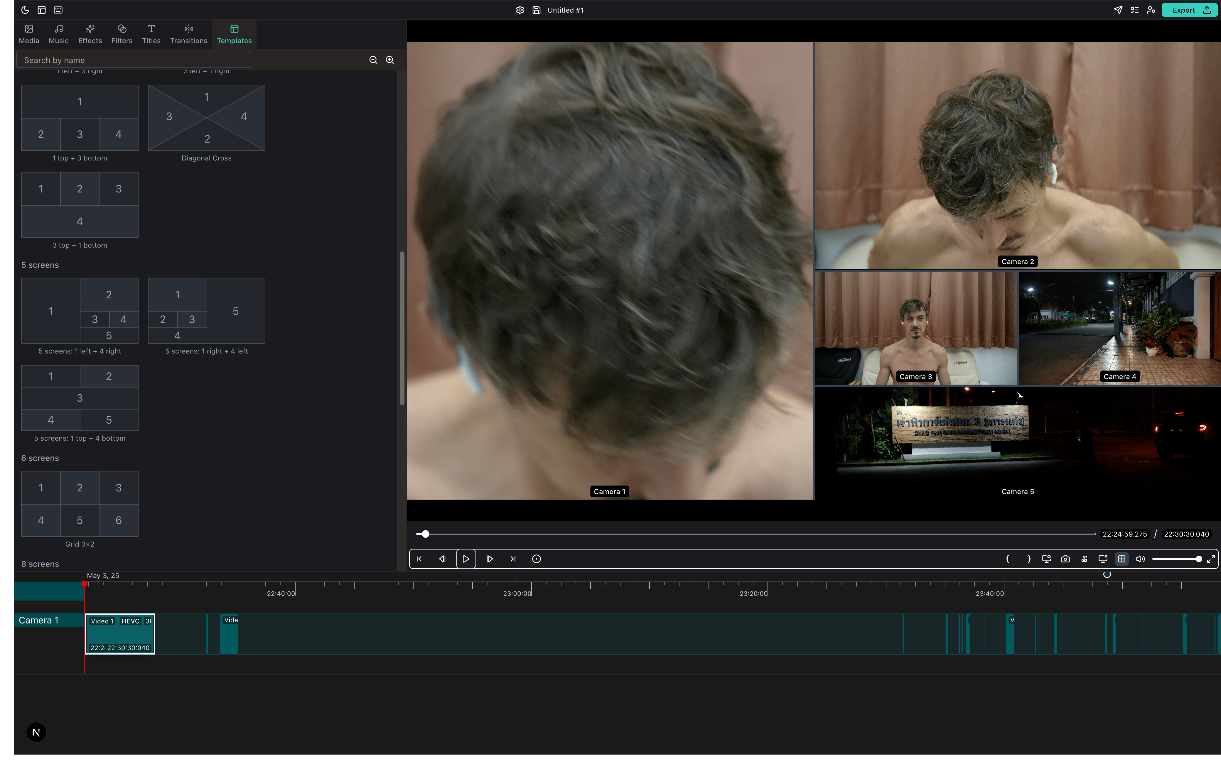 Timeline Interface #1