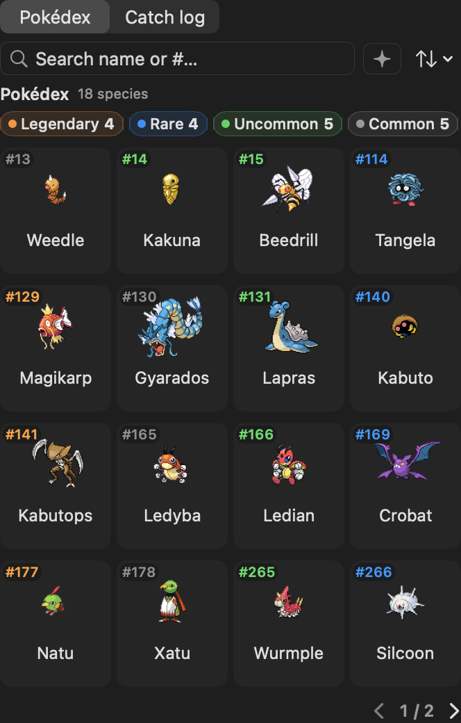 PokeTokenBar screenshot 4