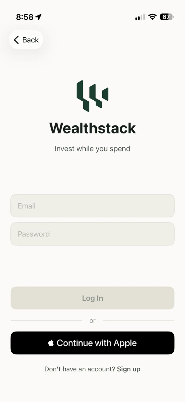 Sign up