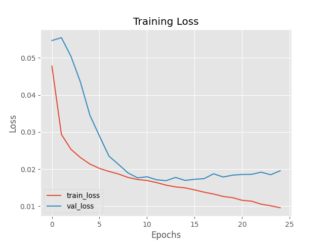 Train/val loss