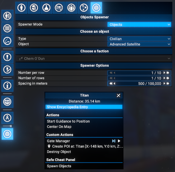 Safe Cheat Panel at X4: Foundations Nexus - Mods and community