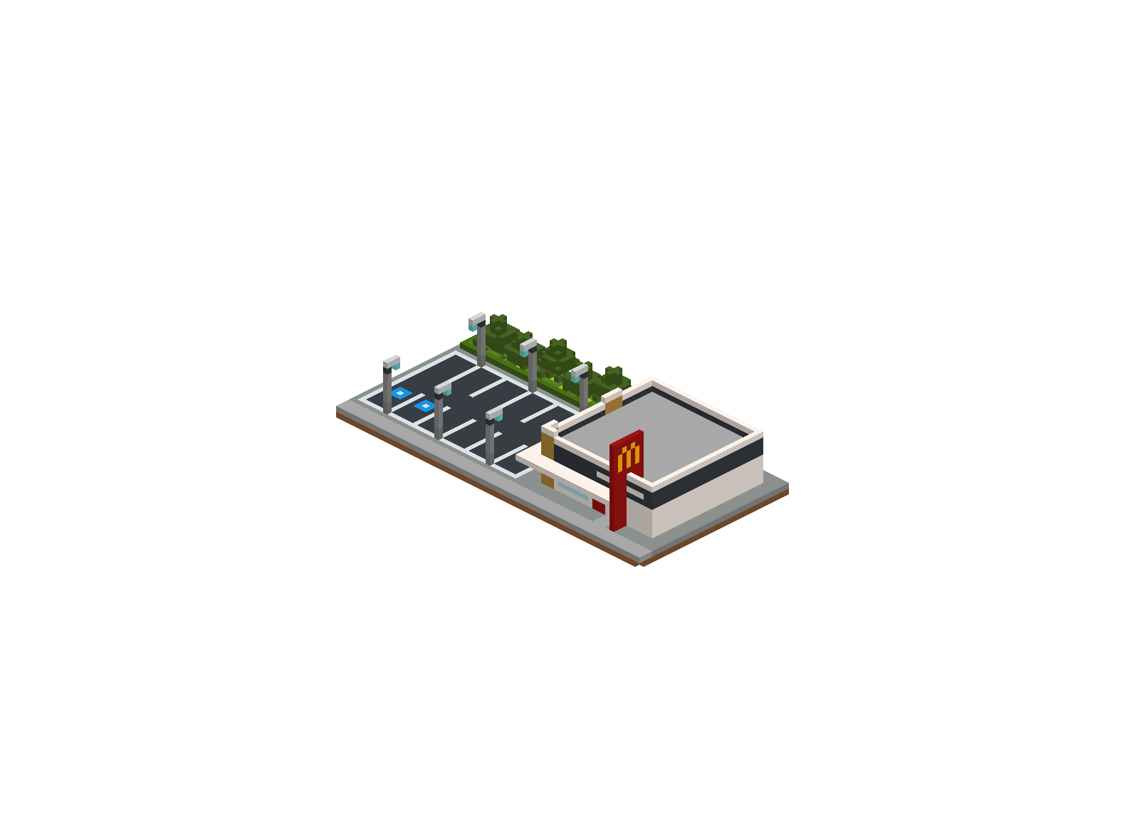 Modern built-in assets animated preview