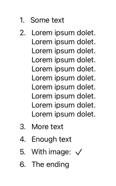 enumeration view example